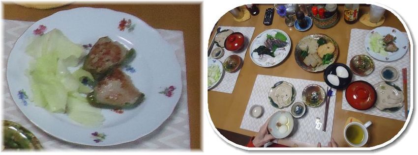 *ピーマンの肉詰め 手間をかけ...