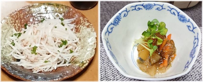 *お大根とシーチキンのサラダ ...