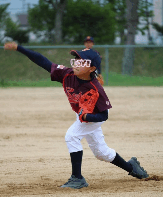 Little姫、pitcher...