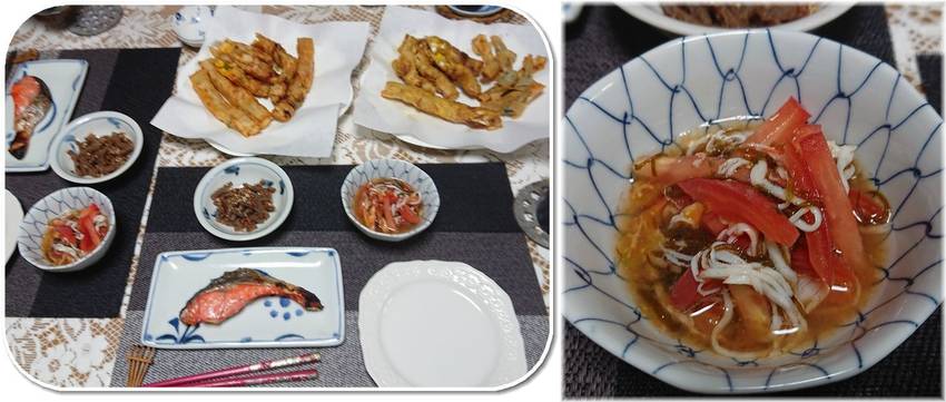 *お酢のもの モズク、カニカマ...