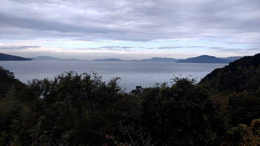 西5番から瀬戸内海を だんだん...
