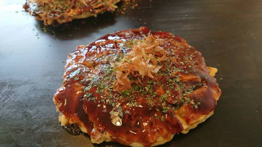 豚玉はお好み焼きの定番ですね ...