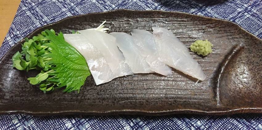 ＊マナガツオのお造り 旬は夏か...