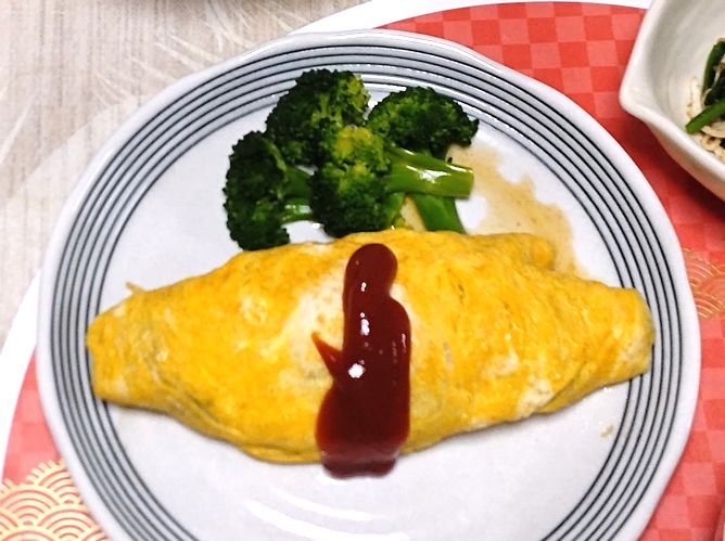 ＊牛肉オムレツ