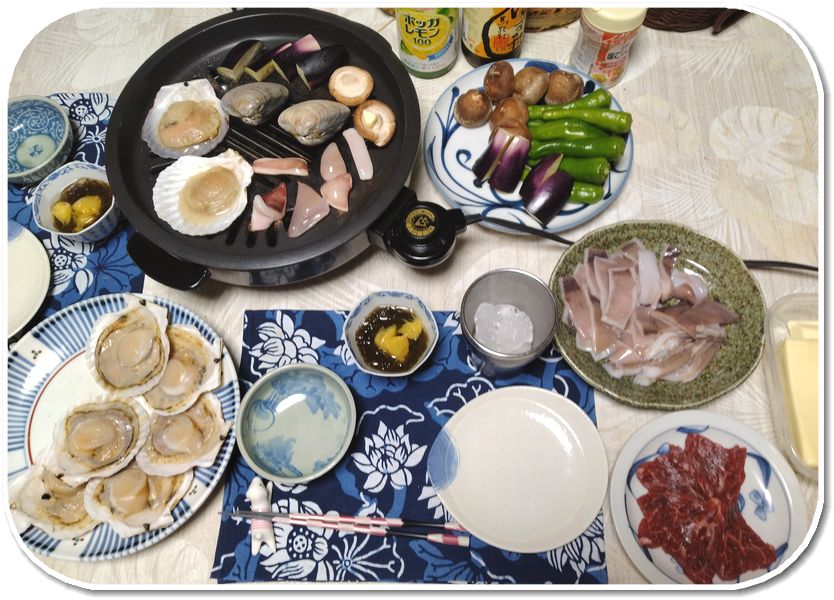 ＊海鮮鉄板焼き いつもお肉だし...