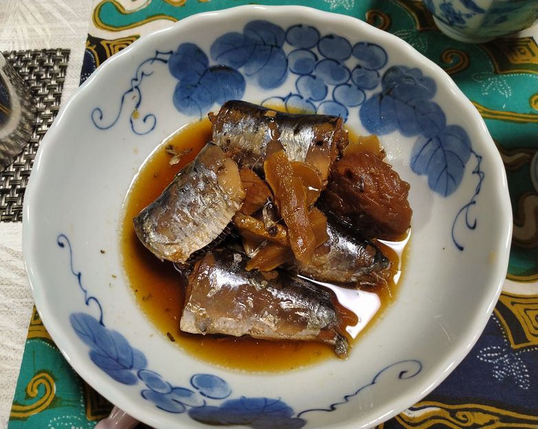 ＊鰯の梅生姜煮 この日は眼科検...