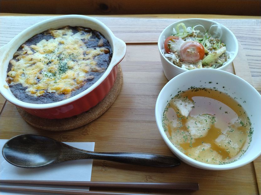 *ジビエ焼きカレー 鹿肉のカレ...