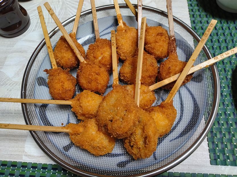 ＊海鮮串揚げ いつもの冷凍です...