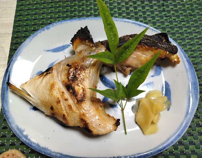 ＊ハマチかまの塩焼き またまた...