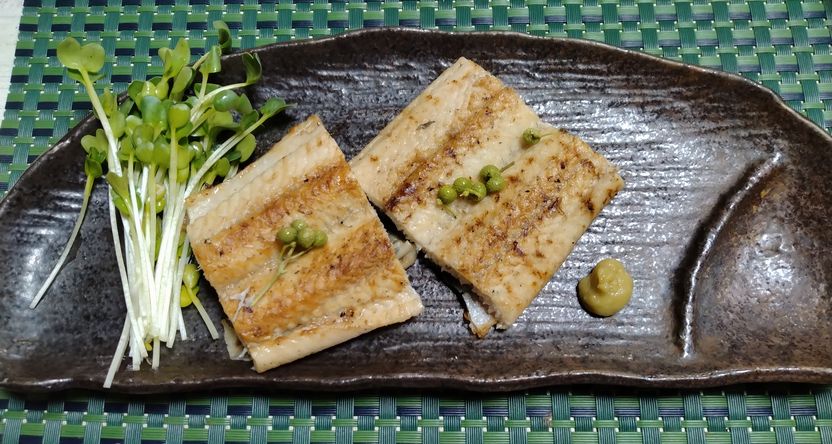 ＊鰻の白焼き 24日は土用の丑...