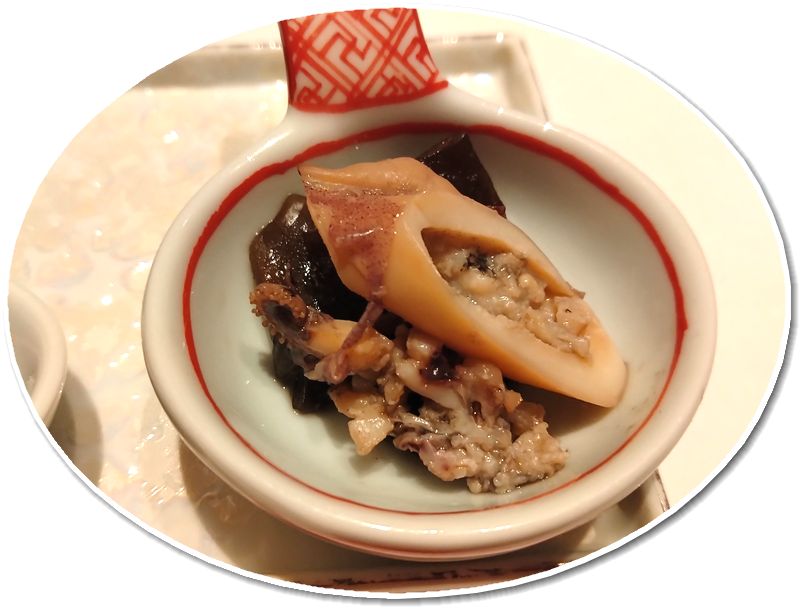 ＊イカの煮つけ、お昆布のたいた...