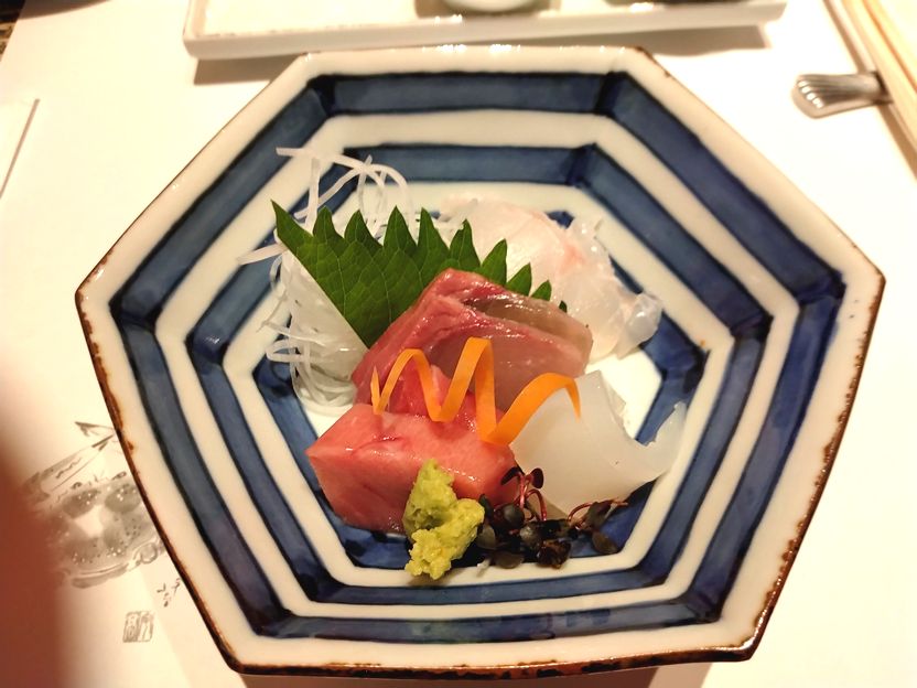 ＊お造り盛り あこう、オリーブ...