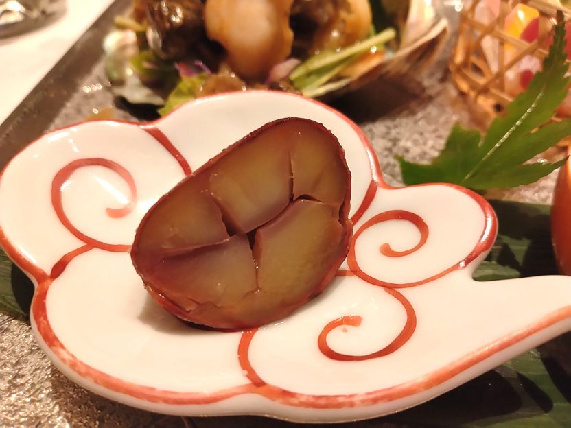 大きな栗　(^_-)-☆