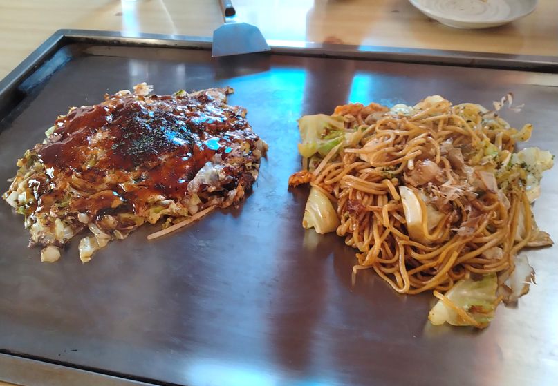 ＊豚玉と豚肉焼きそば
