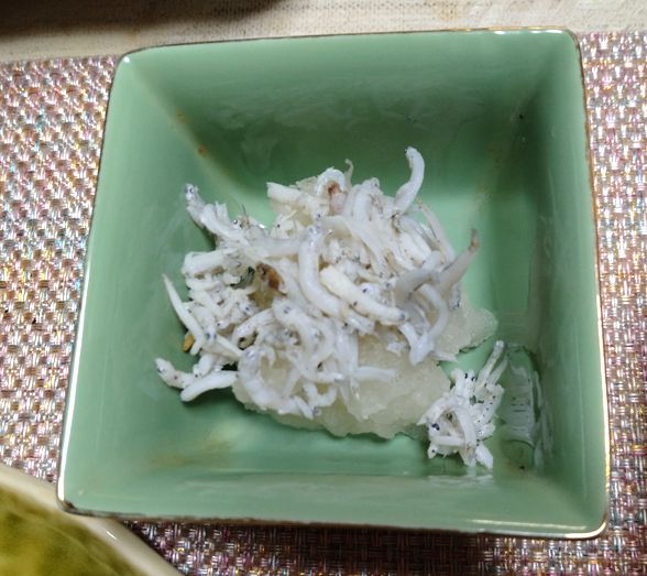 ＊釜揚げちりめんの大根おろし和...