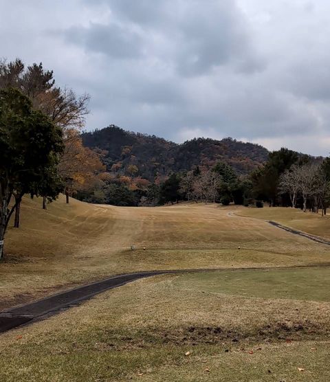 寒空の⛳でした