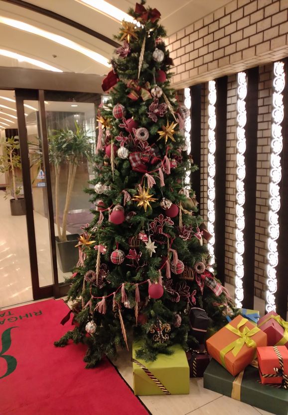 X'mas dinnerに行っ...