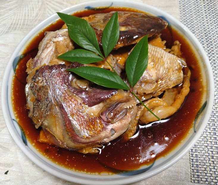 ＊真鯛のアラ煮 スーパーのお惣...