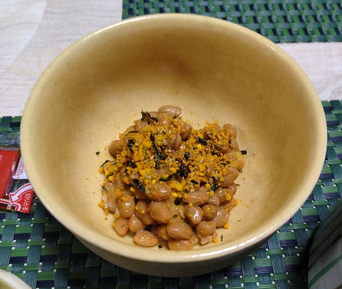納豆ののりたまかけ