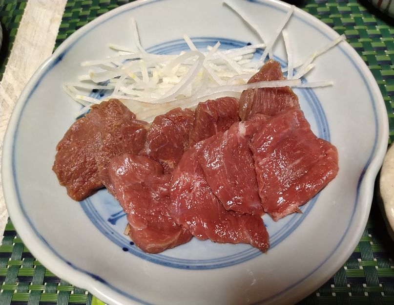 ＊馬刺し 国産だけど、馬の原産...