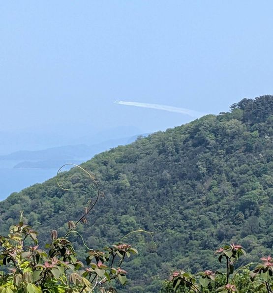 屋島上空あたりで旋回して…