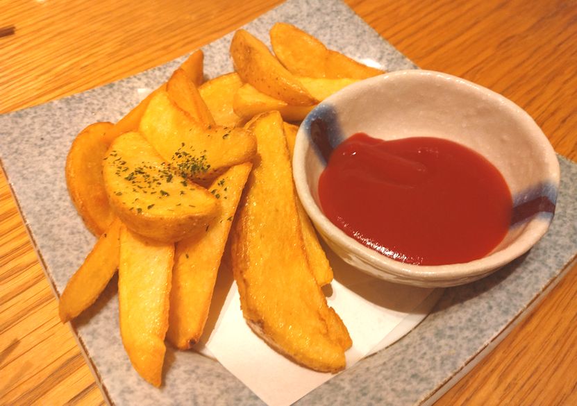 *フライドポテト 鶏のから揚げ...