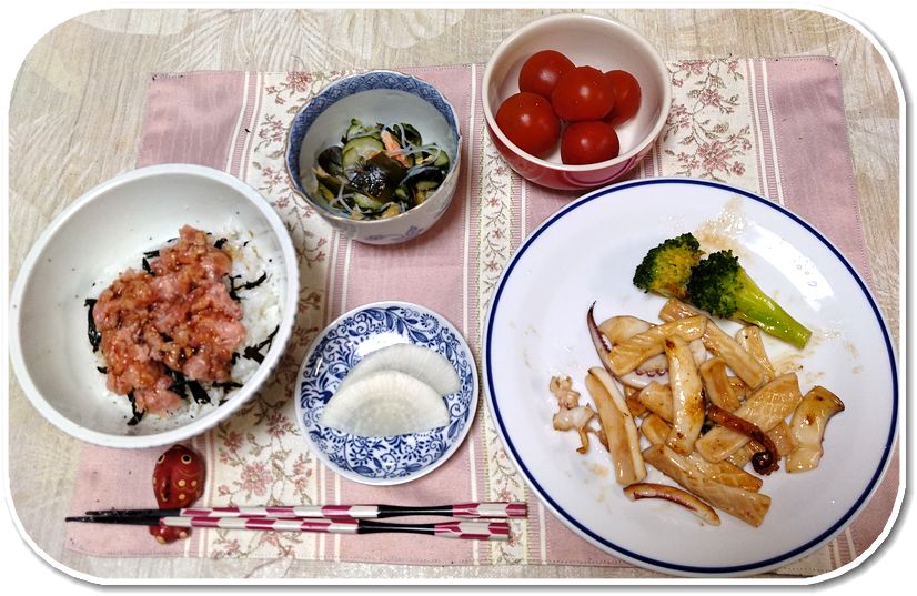 お丼食べながら🍷のんで…自由に...