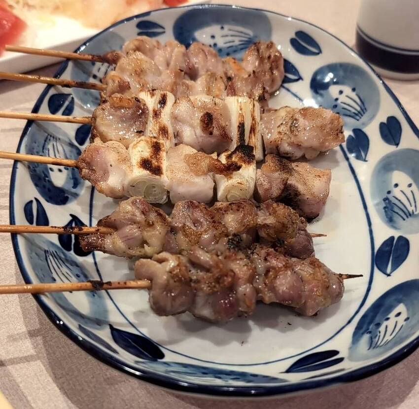 串焼き　塩で