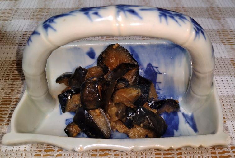 *お茄子の辛子漬け これもMち...