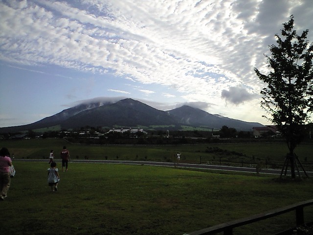 朝の蒜山高原