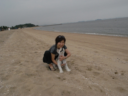 帰りは海岸沿いを走って、ちょっ...
