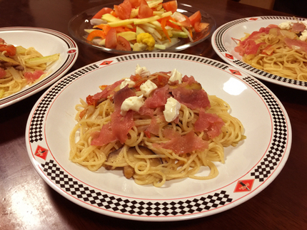 今日の晩ごはん