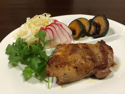 今夜は、鶏のもも肉を使った、オ...