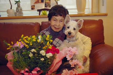 今日はひな祭りの日、86歳にな...