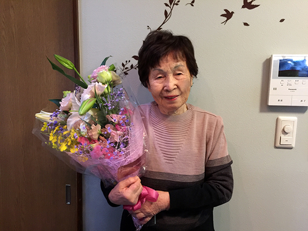 今日は、母の87歳（ひな祭り）...