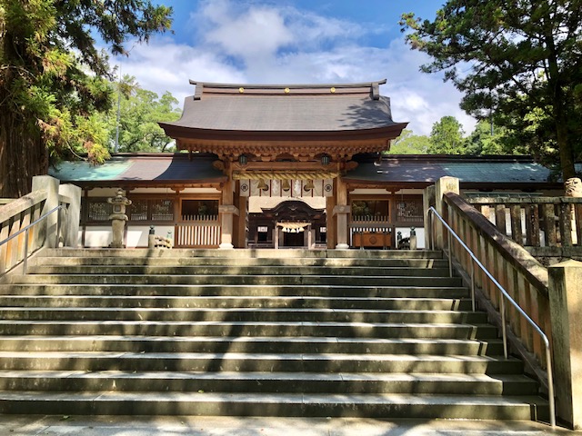 大山祗神社へ