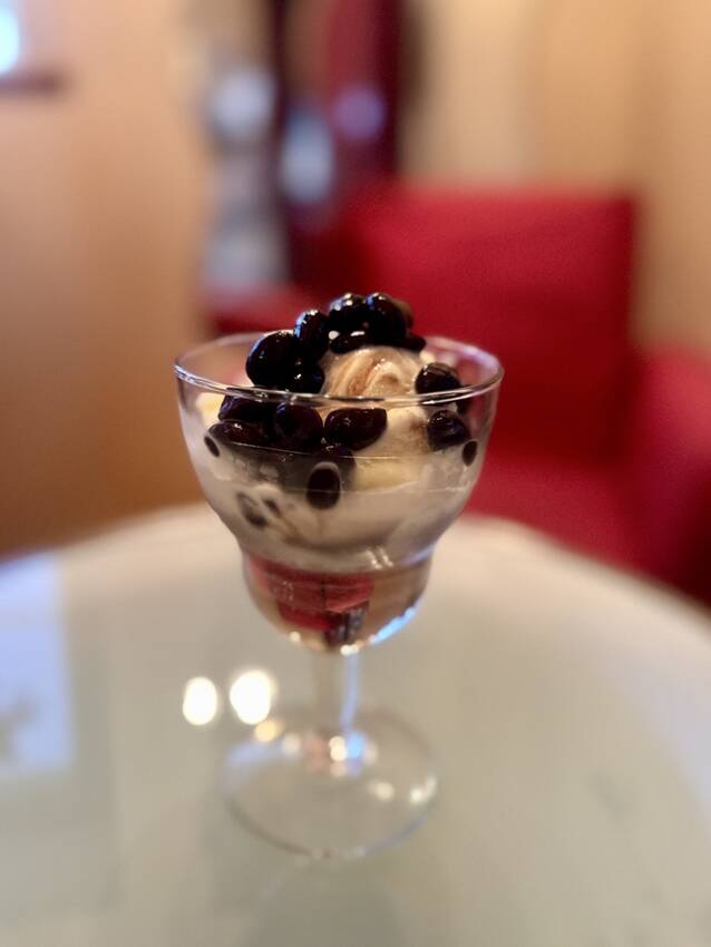 黒豆デザート
