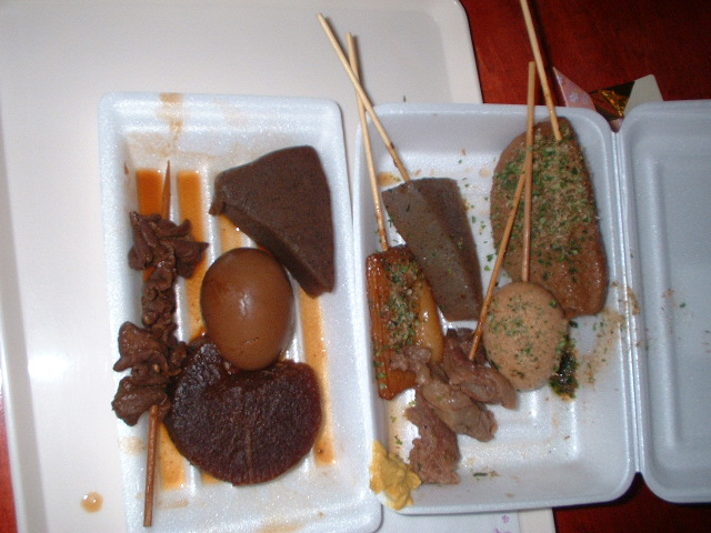 静岡おでん・名古屋おでん　食す