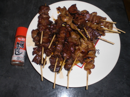 夕飯・・・