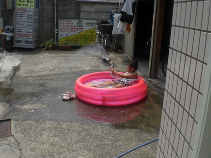 残暑きびしいですね