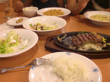 夕飯は・・・