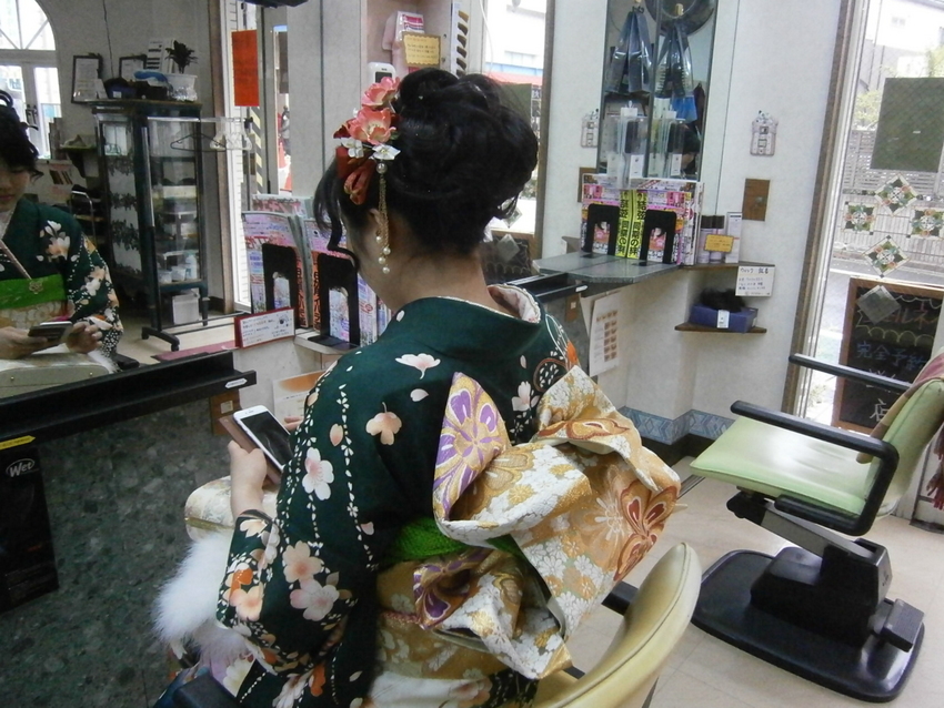 長女さん　次女さんも成人式・卒...
