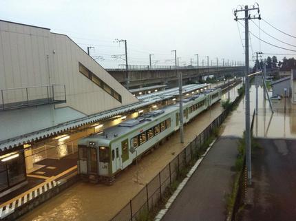 ＪＲ矢幅駅の構内