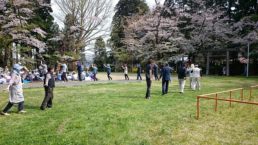 花見の後のラン