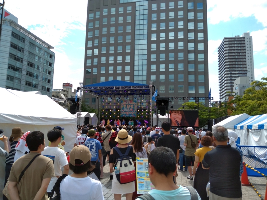WESTエリア・ライブ会場