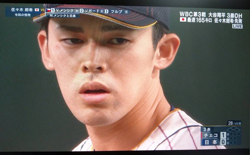 WBC 第３戦 対チェコ戦 先...