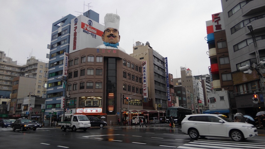 食い倒れ、東京