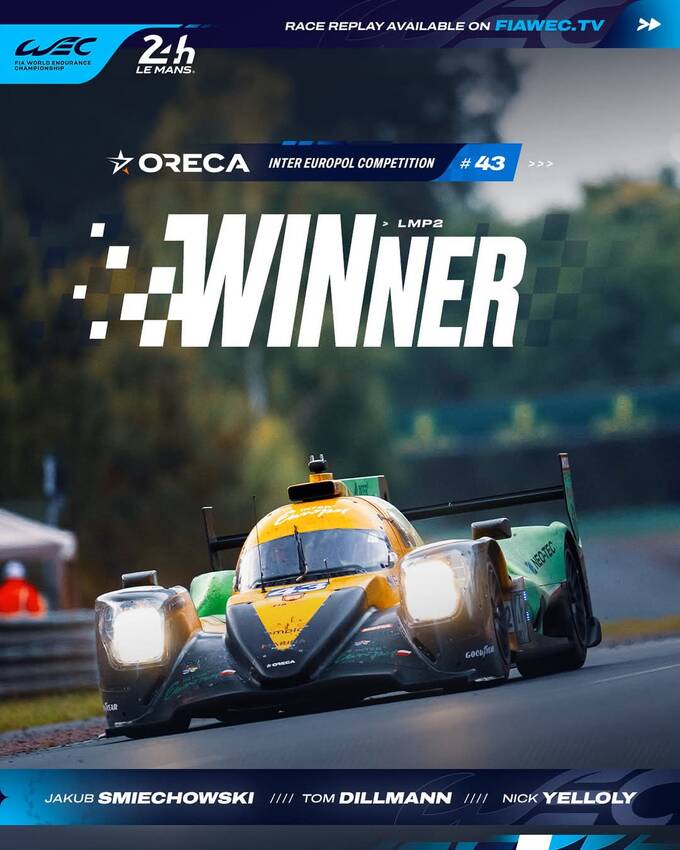 やった😃✌️ル・マン24h耐久...