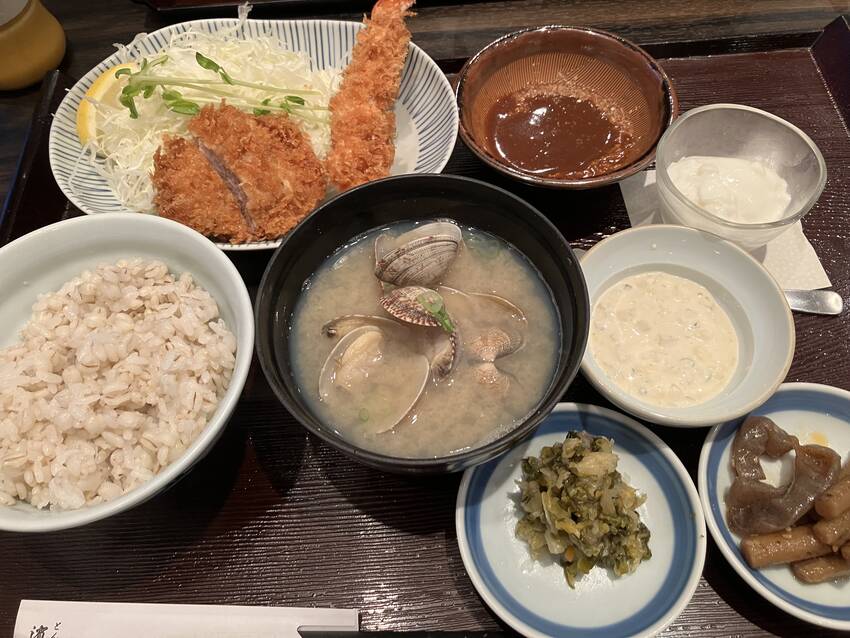お気軽御膳エビフライ...