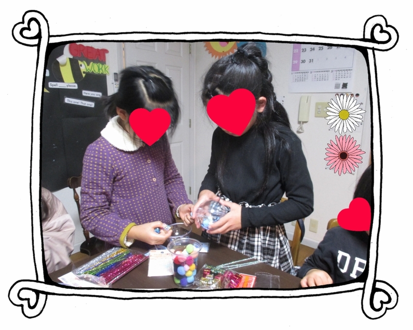 可愛いオーナメントができたね♡